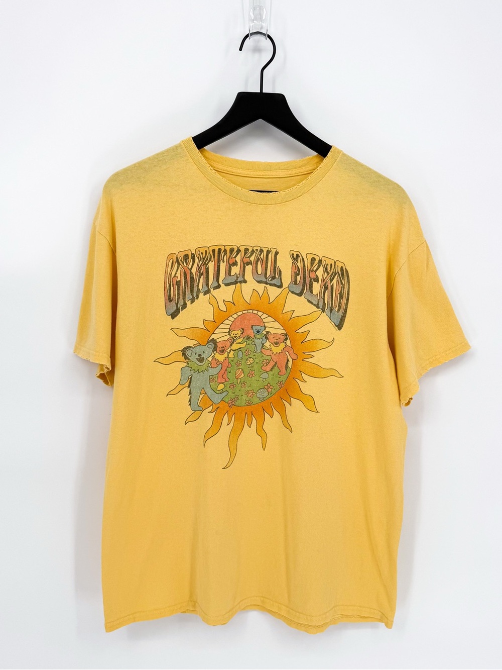 Junk Food Grateful Dead Sun and Bears Tee in Dusty Citron Medium